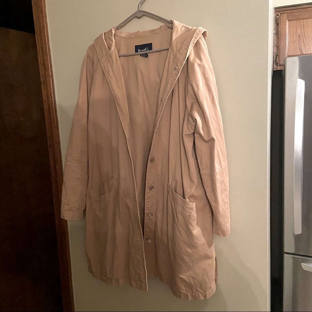 Vintage Tan Trench Coat